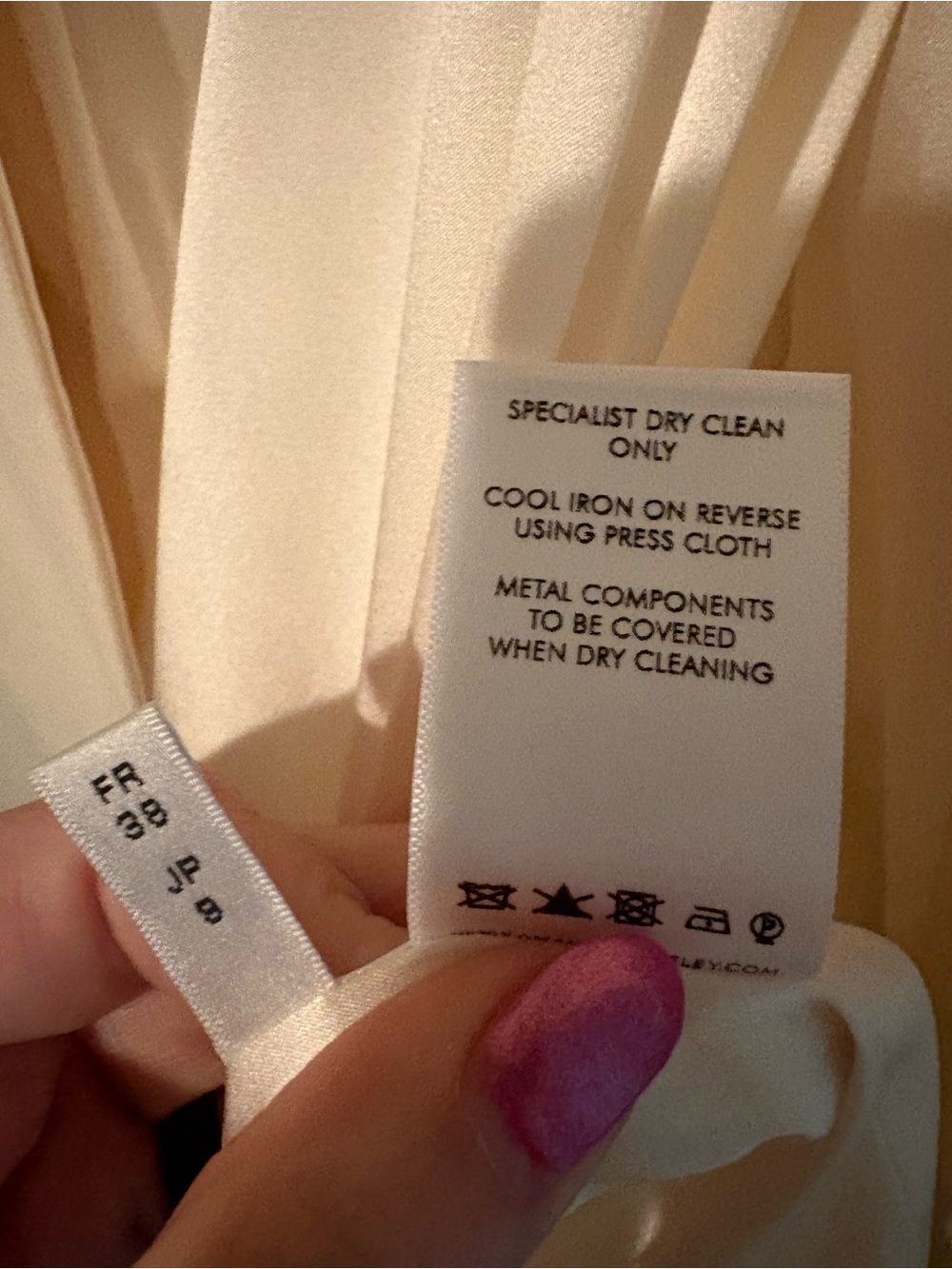 NWOT Amanda Wakeley Cream ‘Crombie’ Coat ASO Meghan Markle - Picture 10 of 15